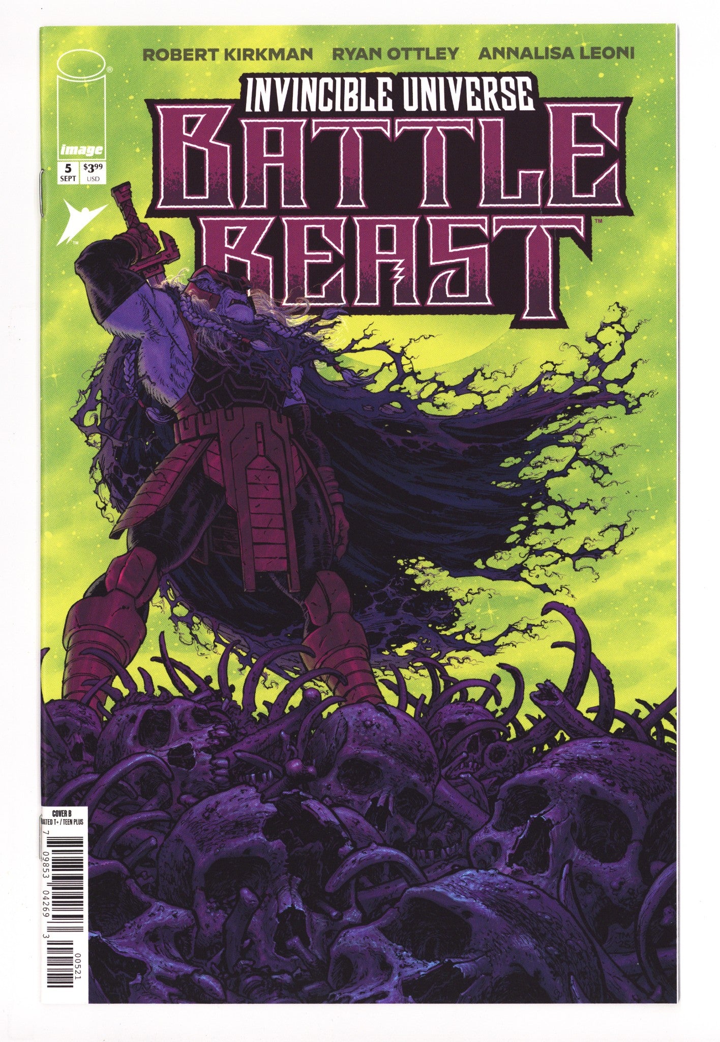 Invincible Universe Battle Beast 5 Moore Variant (2025)