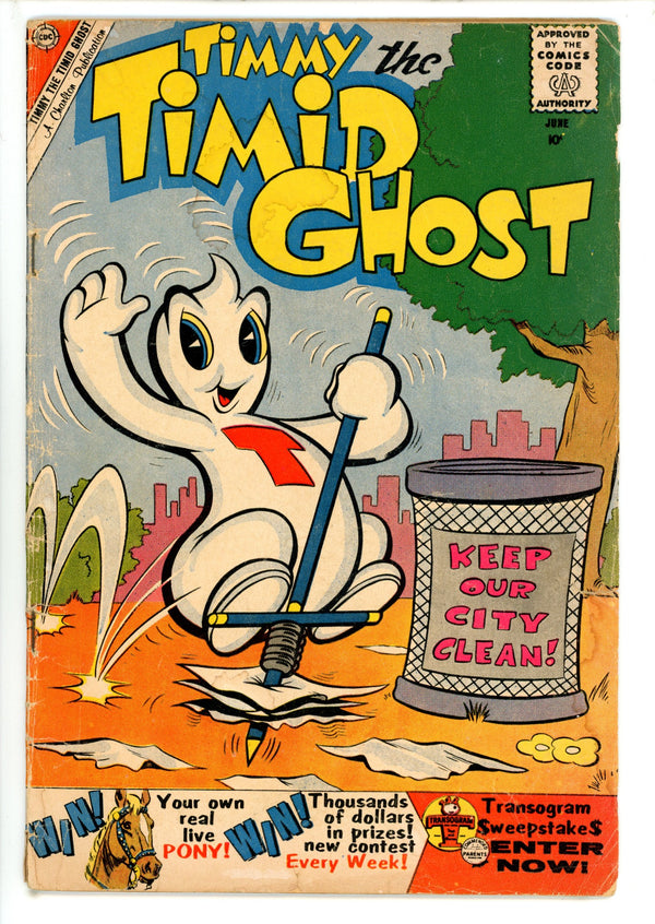 Timmy the Timid Ghost 21 GD+ (1960)