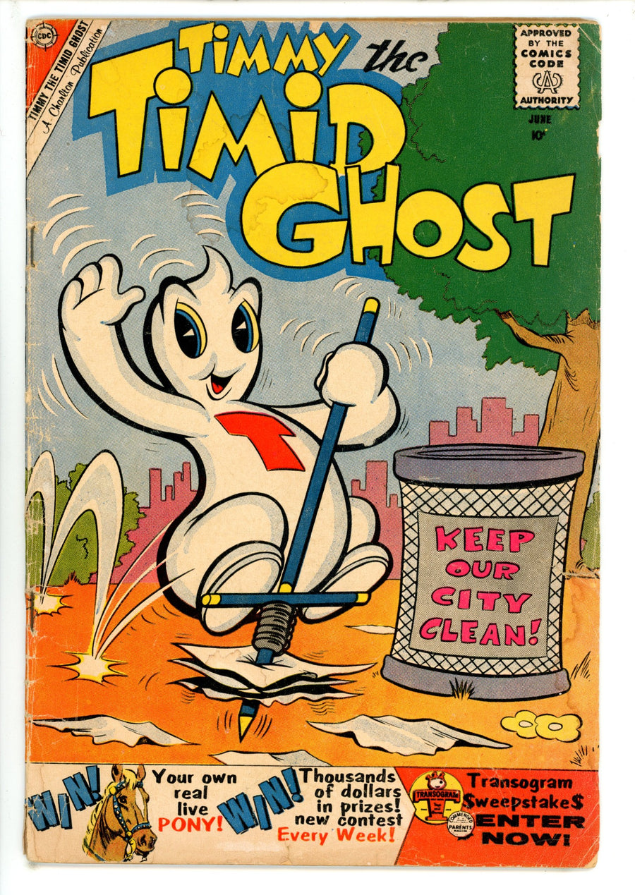 Timmy the Timid Ghost 21 GD+ (1960)