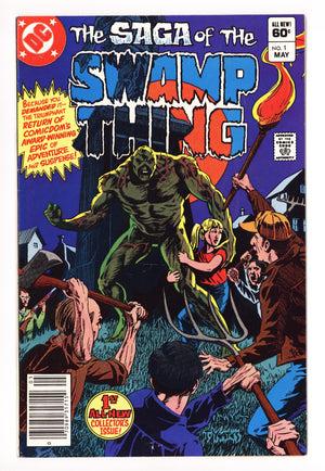The Saga of Swamp Thing Vol 2 1 Mid Grade (1982) Newsstand