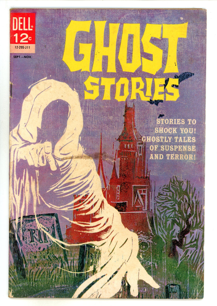 Ghost Stories 1 VG (4.0) Back Cover Variant (1962) 