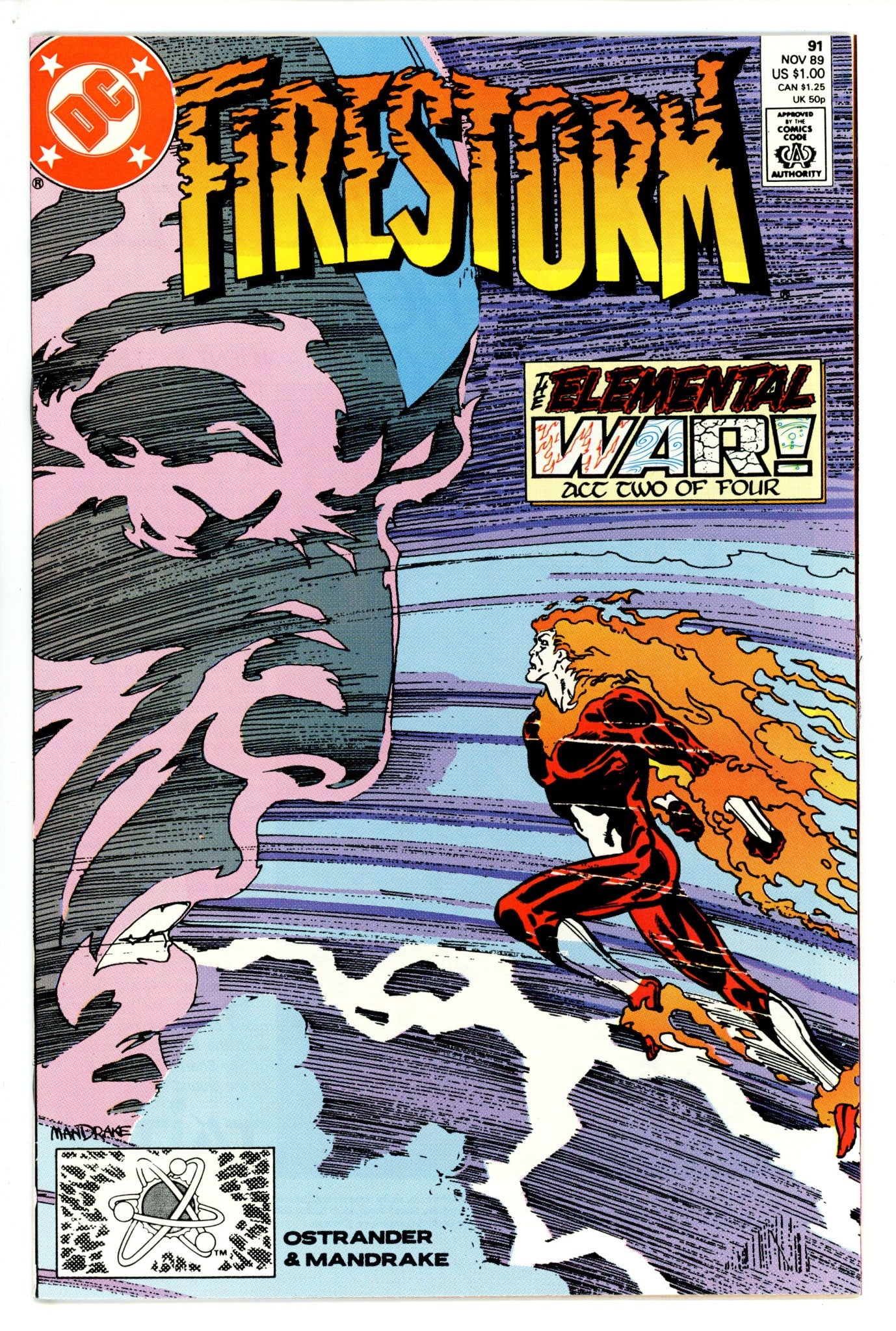 Firestorm the Nuclear Man Vol 2 91 (1989)