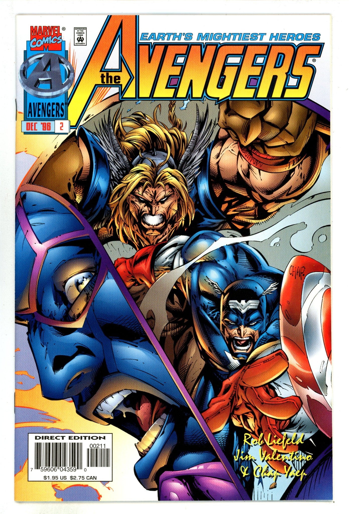 Avengers Vol 2 2 High Grade (1996) 