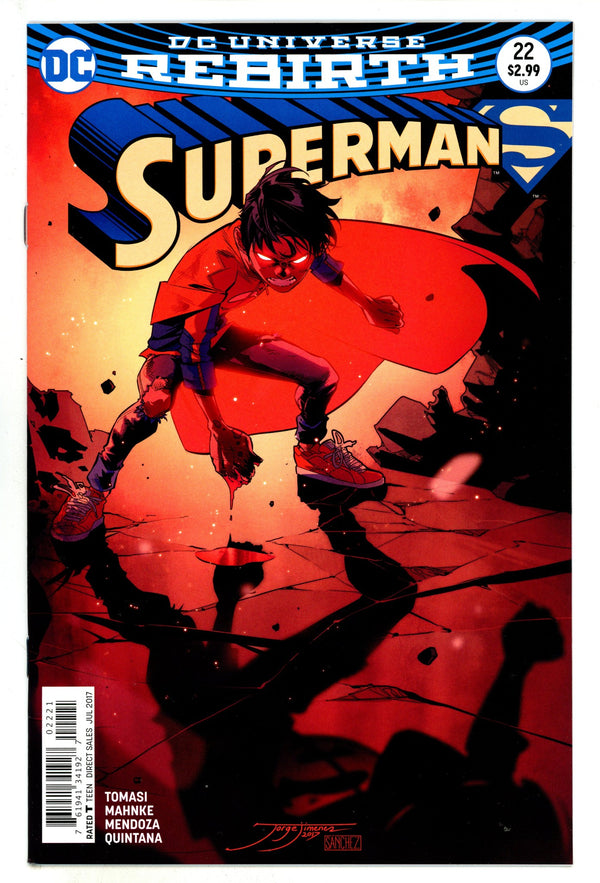 Superman Vol 4 22 High Grade (2017) Jimenez Variant