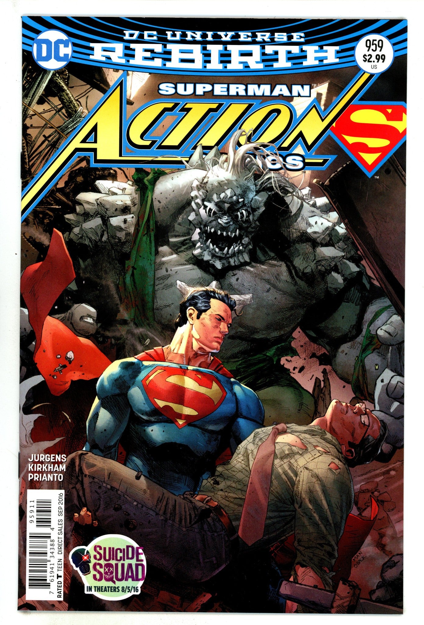 Action Comics Vol 3 959 High Grade (2016) 