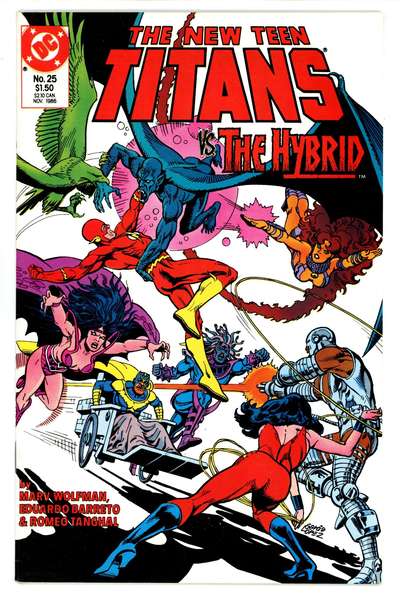 The New Teen Titans Vol 2 25 High Grade (1986) 