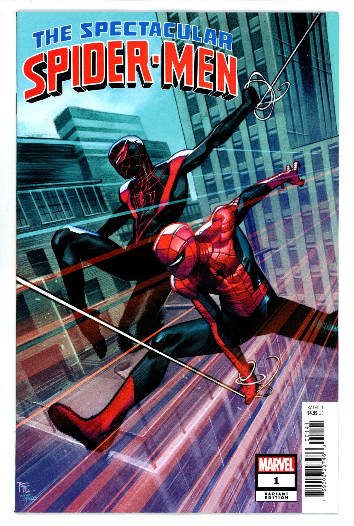 Spectacular Spider-Men 1 Ruan Variant (2024)