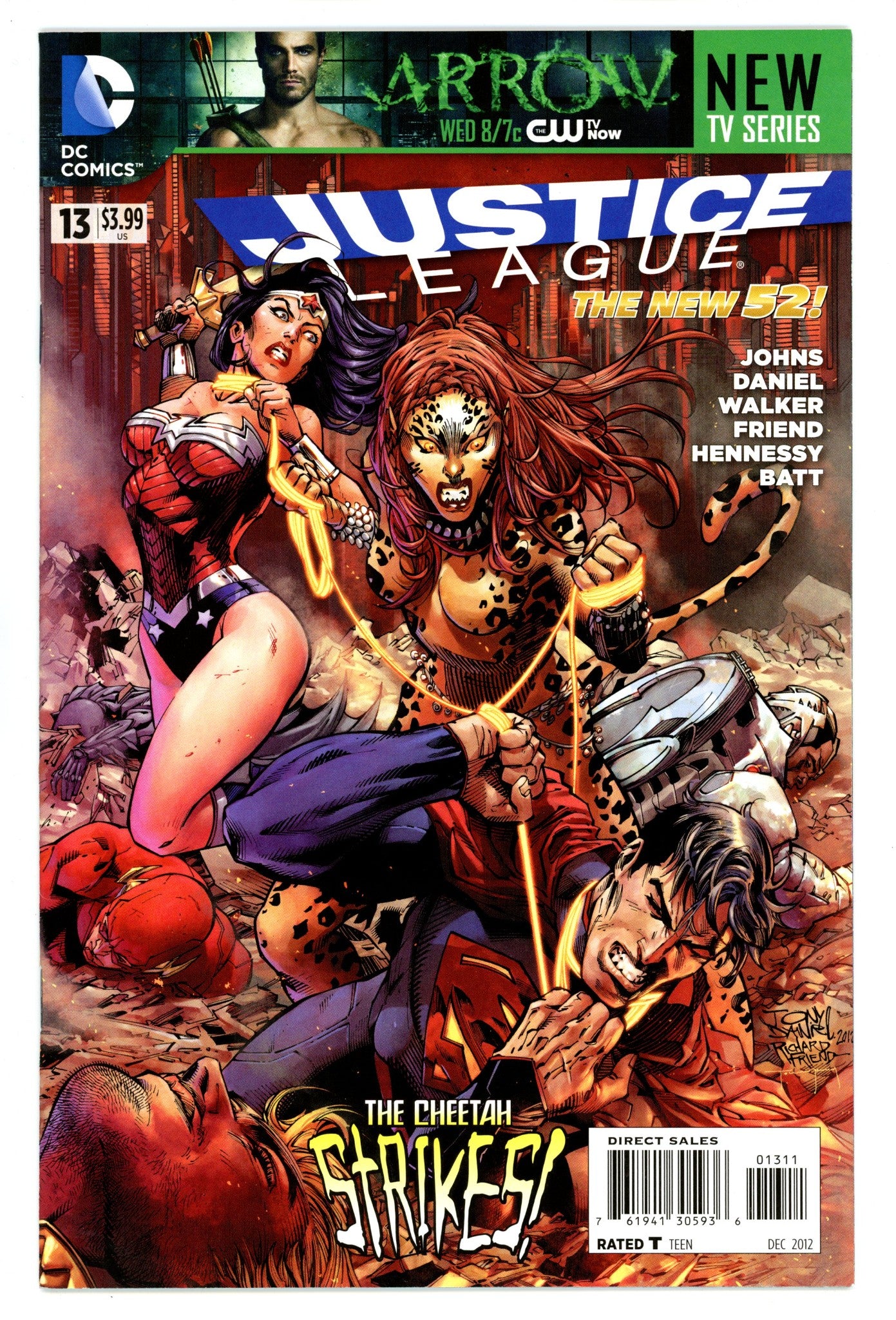 Justice League Vol 1 13 High Grade (2012) 