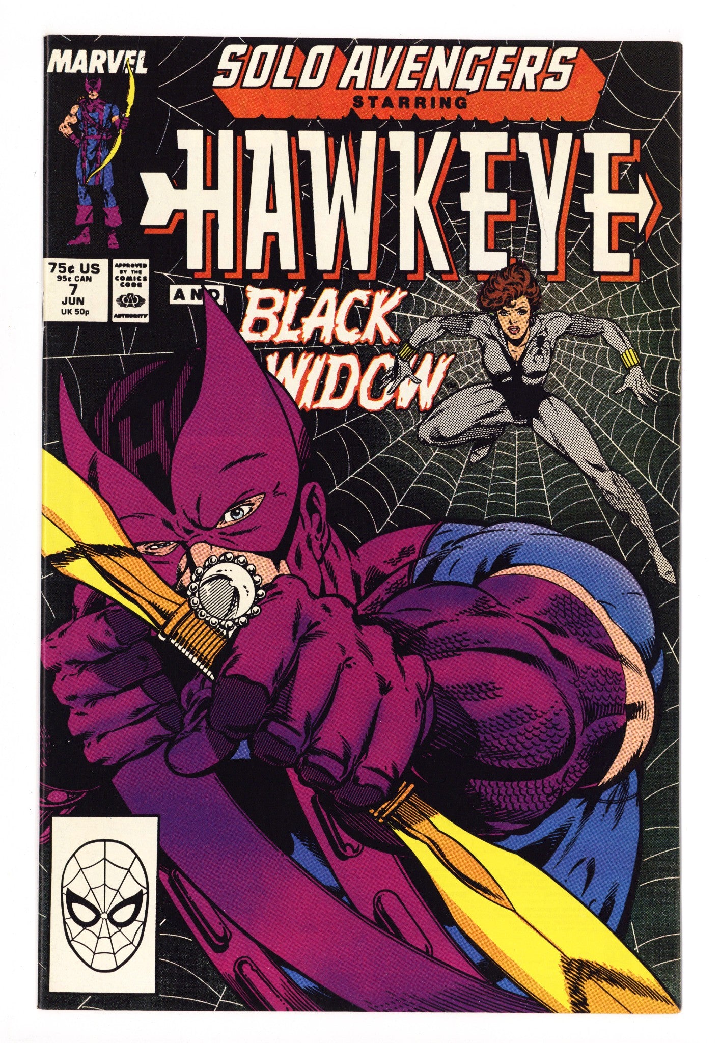 Solo Avengers 7 High Grade (1988) 
