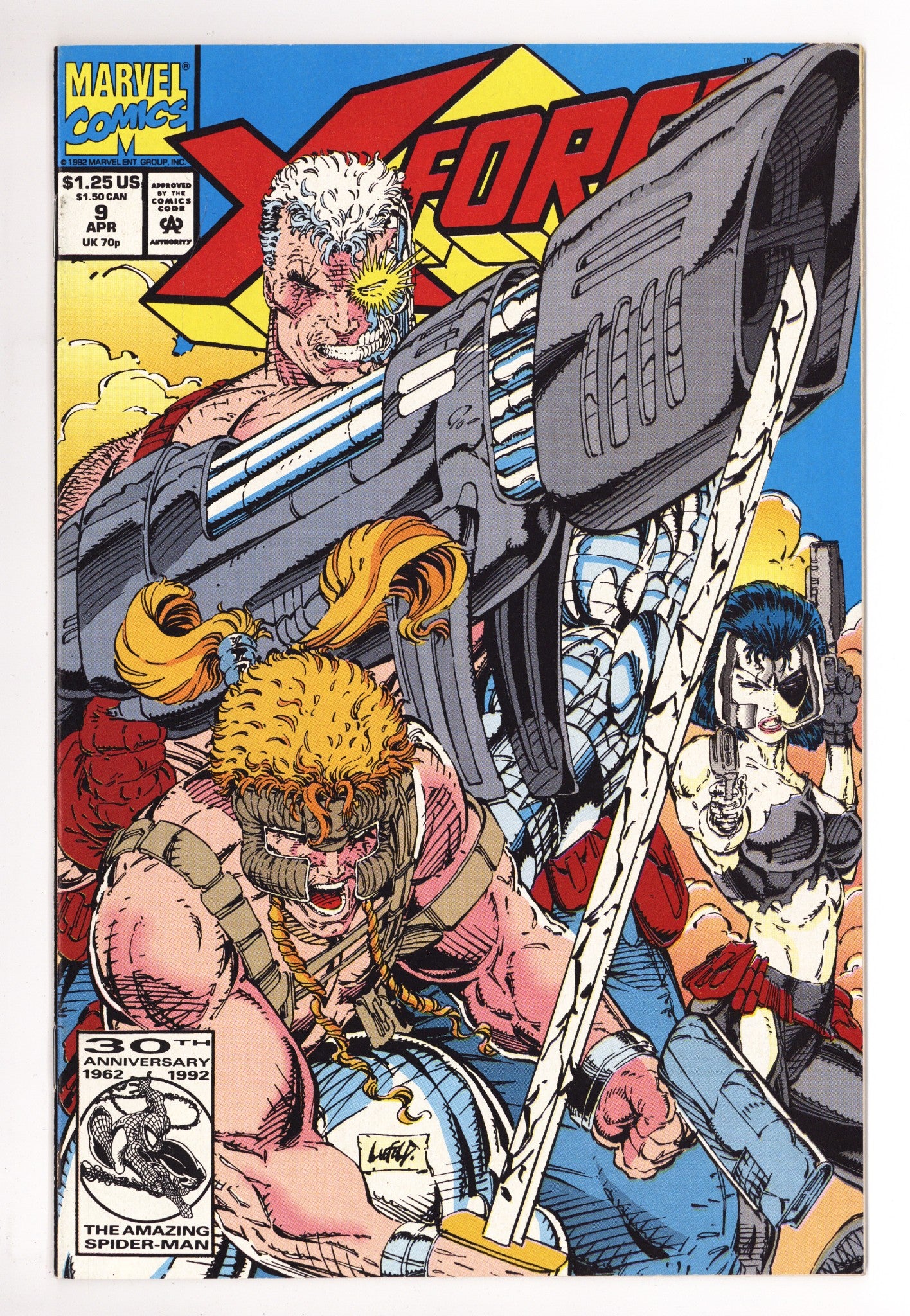 X-Force Vol 1 9 High Grade (1992) 