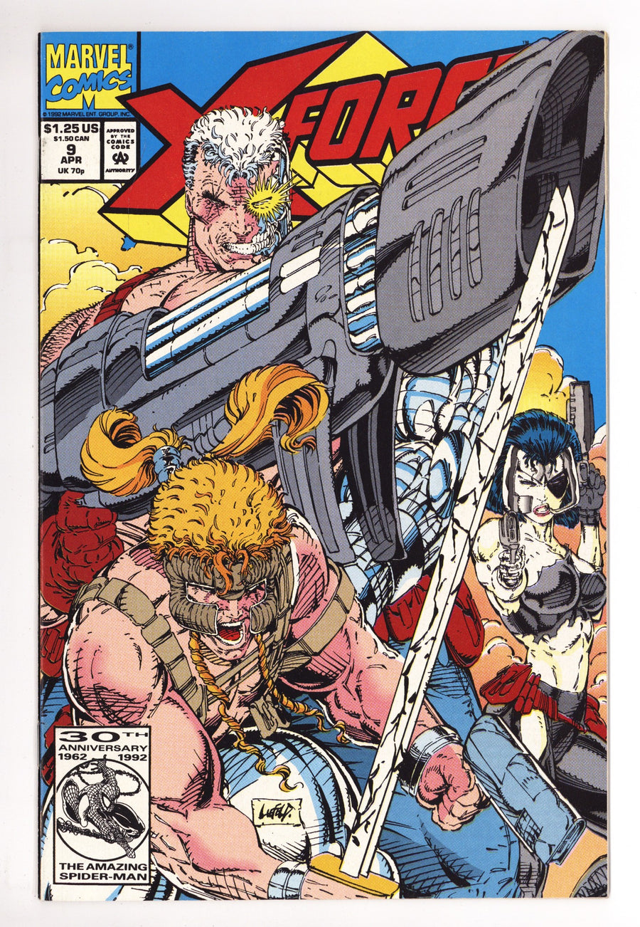 X-Force Vol 1 9 High Grade (1992) 