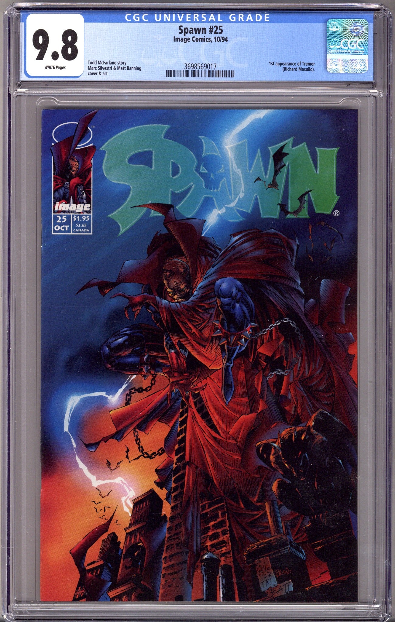 Spawn 25 CGC 9.8 (NM/M) (1994)