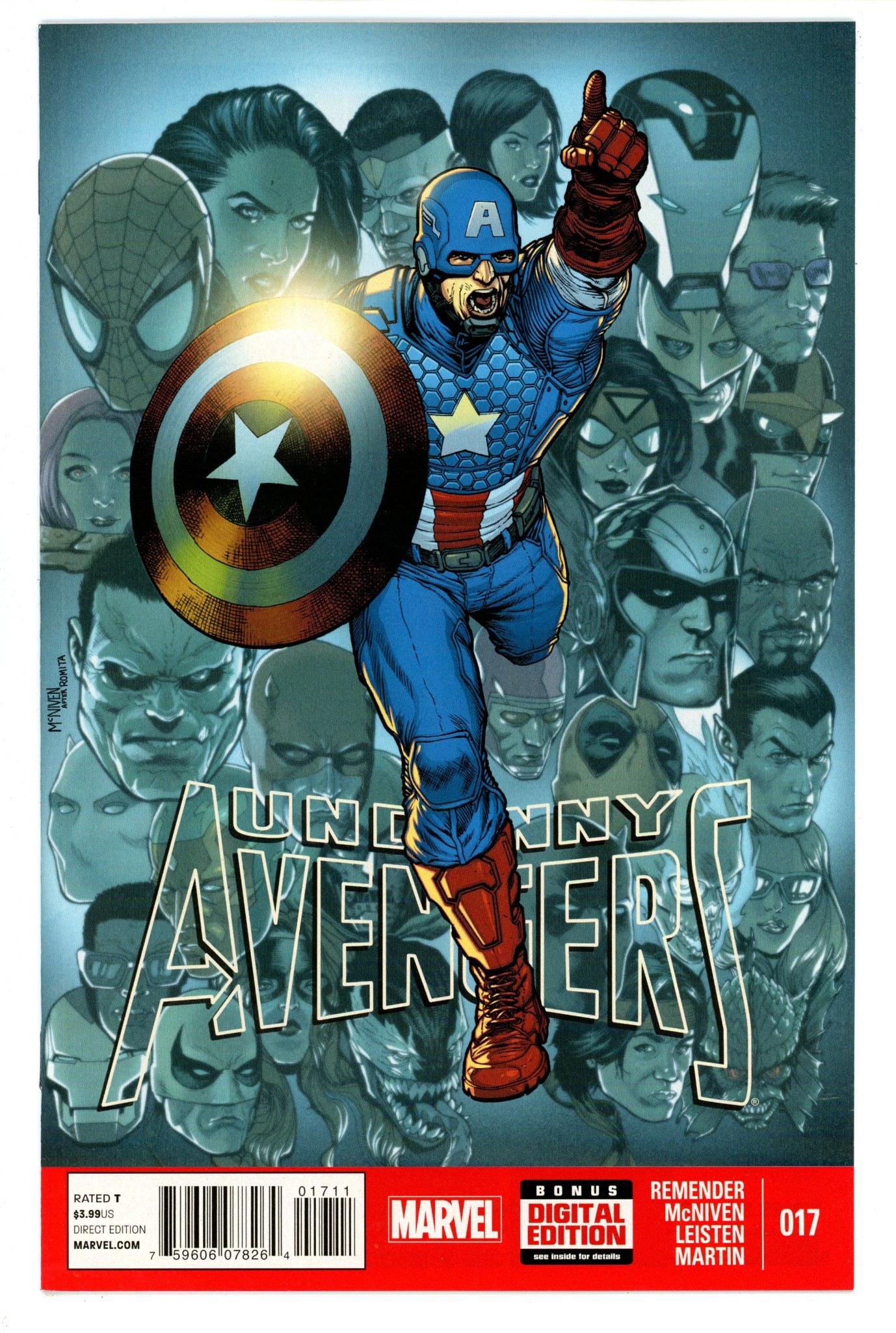 Uncanny Avengers Vol 1 17 High Grade (2014) 