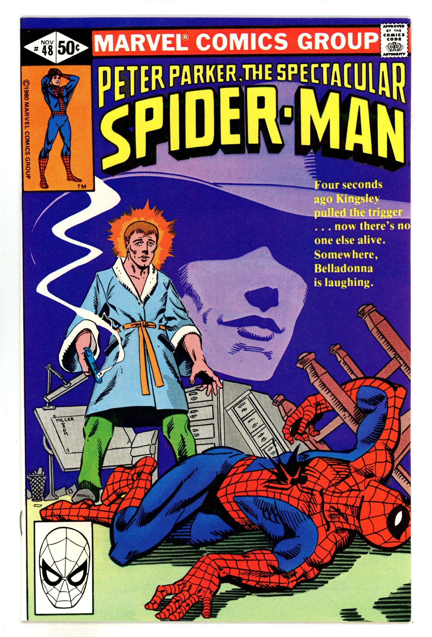 The Spectacular Spider-Man Vol 1 48  VF+ (8.5)  (1980)  