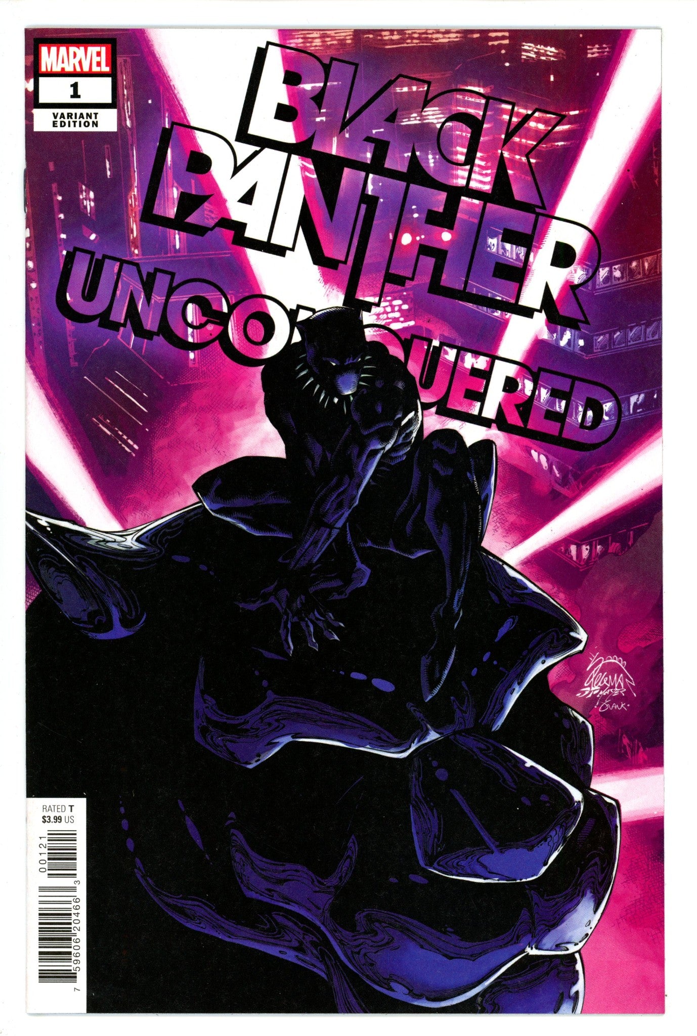 Black Panther: Unconquered 1 High Grade (2023) Stegman Variant 