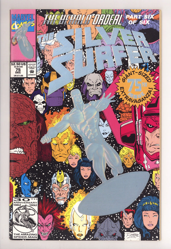 Silver Surfer Vol 3 75 Mid Grade (1992)