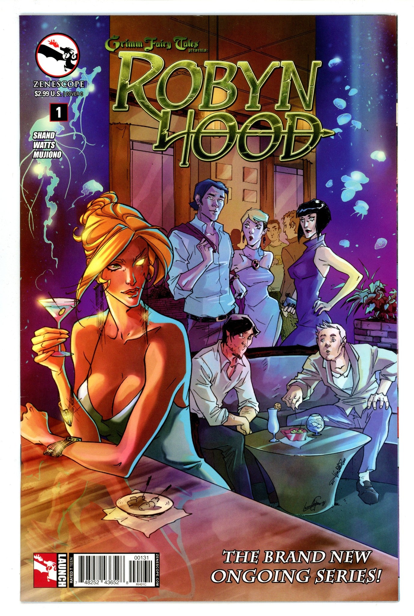 Grimm Fairy Tales Presents Robyn Hood Vol 2 1 High Grade (2014) Valentino Variant 