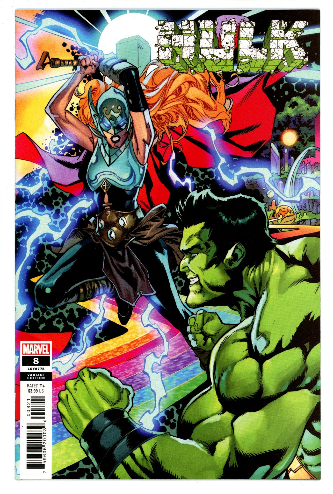Hulk Vol 4 8 (775) High Grade (2022) Shaw Variant 