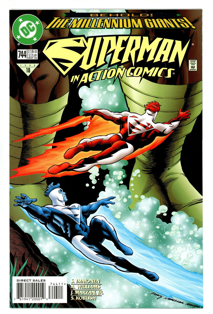 Action Comics Vol 1 744  High Grade   (1998)