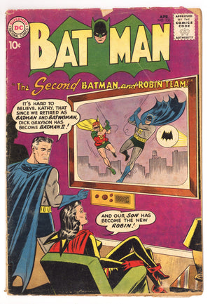 Batman Vol 1 131 VG- (3.5) (1960)