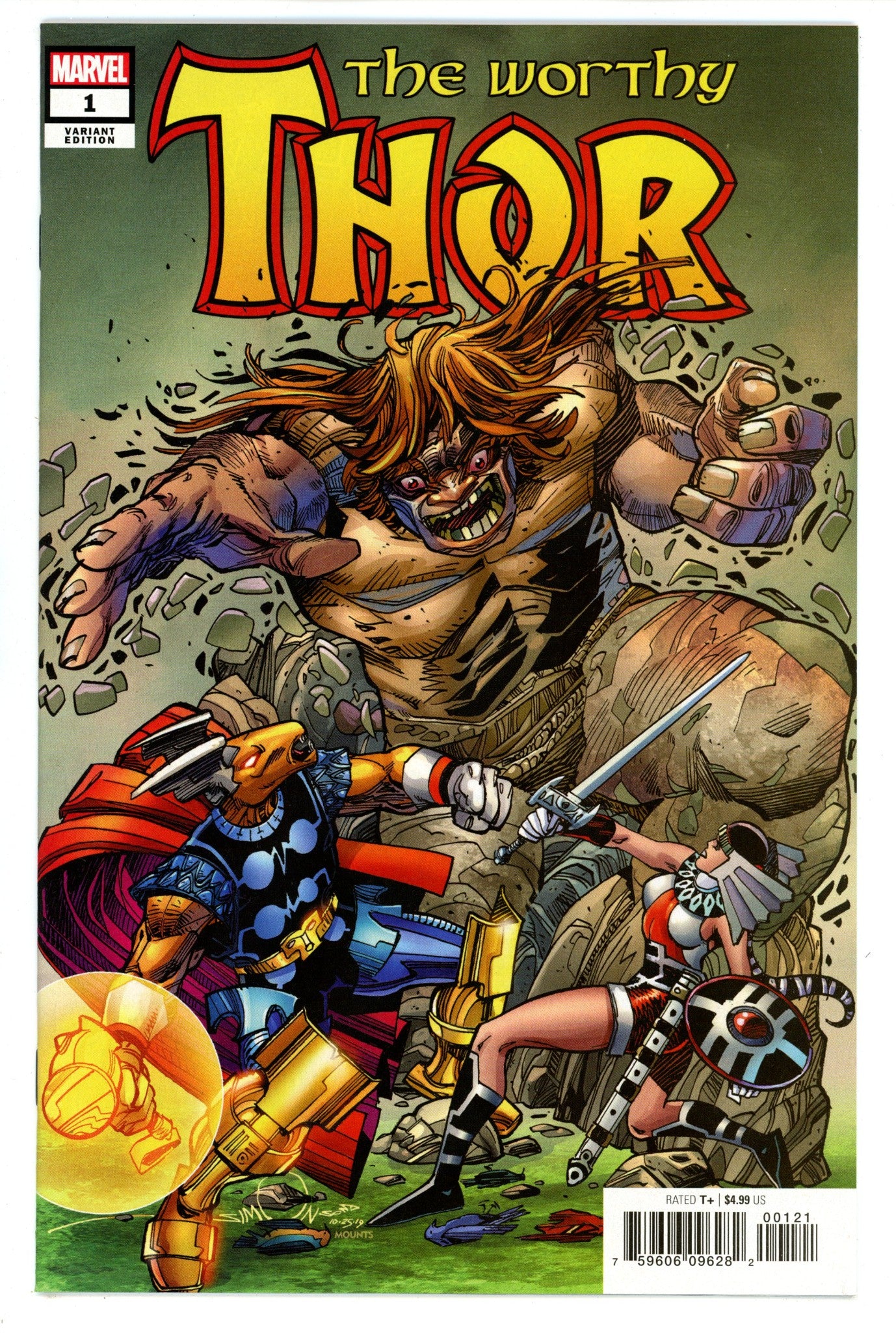 Thor: The Worthy [nn] High Grade (2020) Simonson Variant 