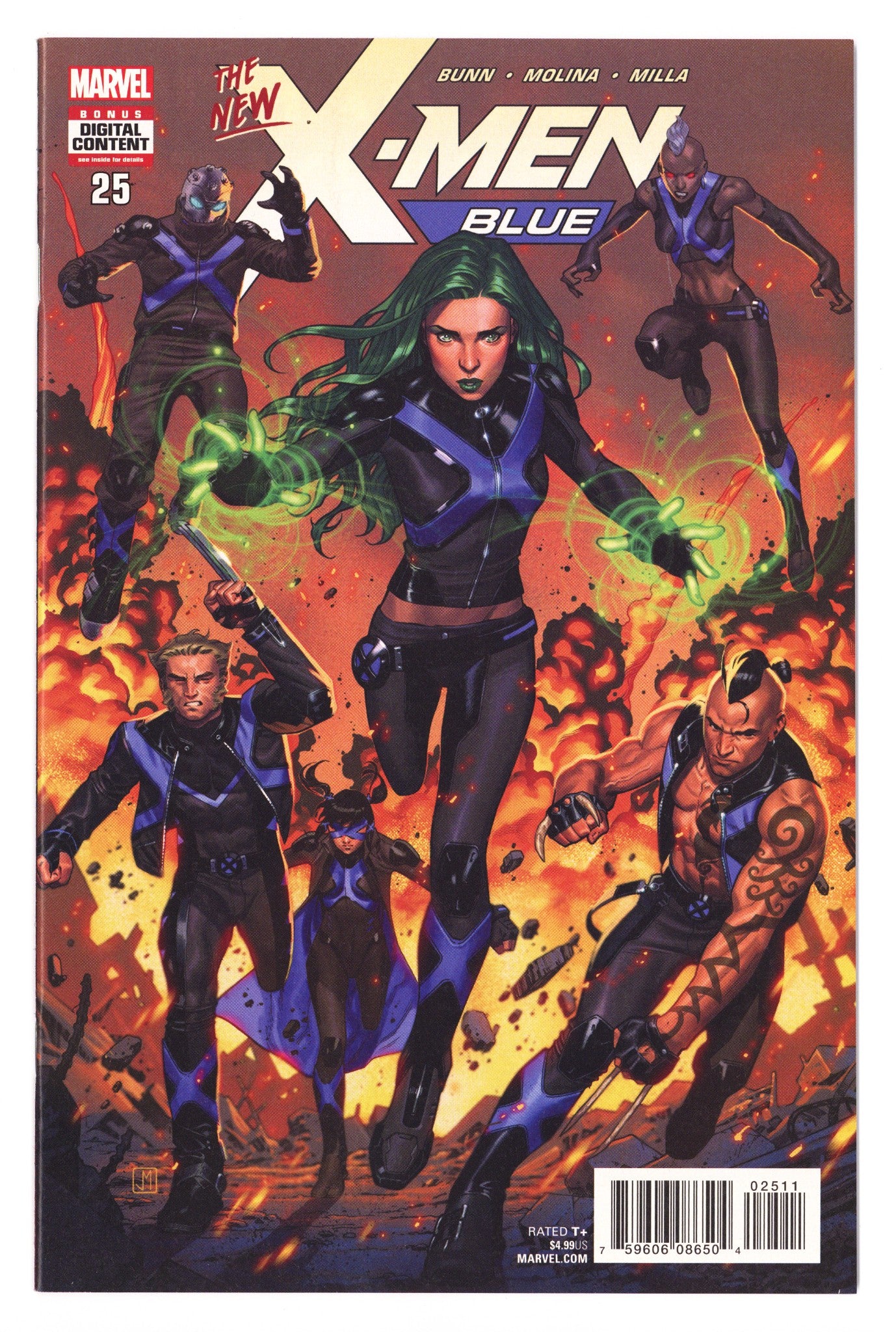 X-Men: Blue 25 High Grade (2018) 