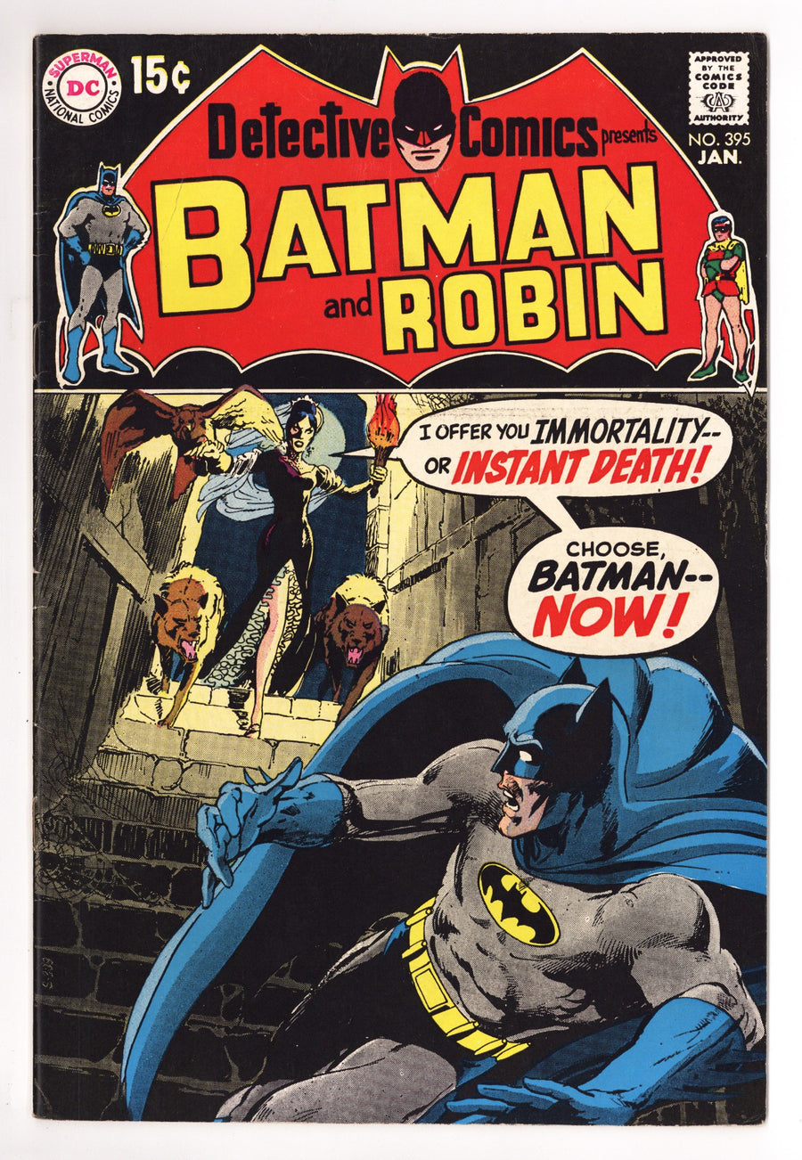 Detective Comics Vol 1 395 FN+ (6.5) (1970) 