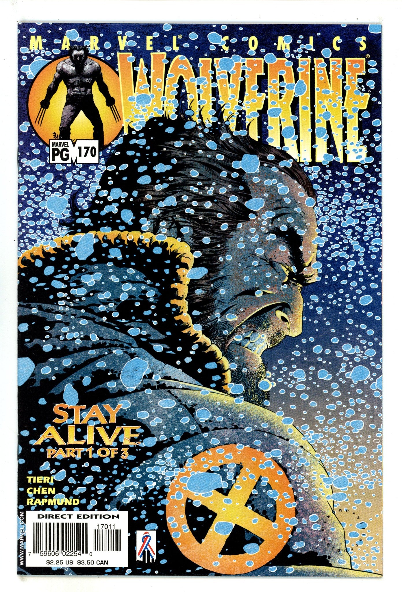 Wolverine Vol 2 170 NM- (9.2) (2002) 