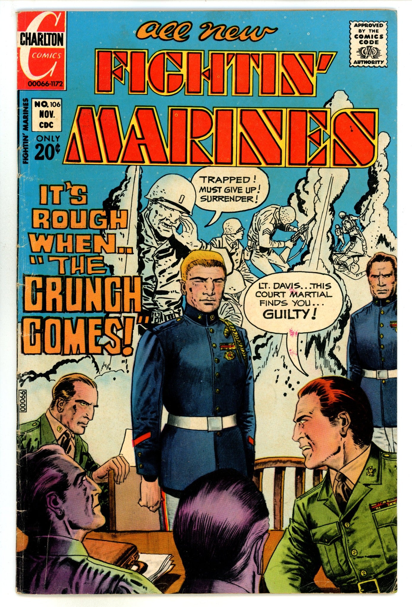 Fightin' Marines 106 VG/FN (5.0) (1972) 