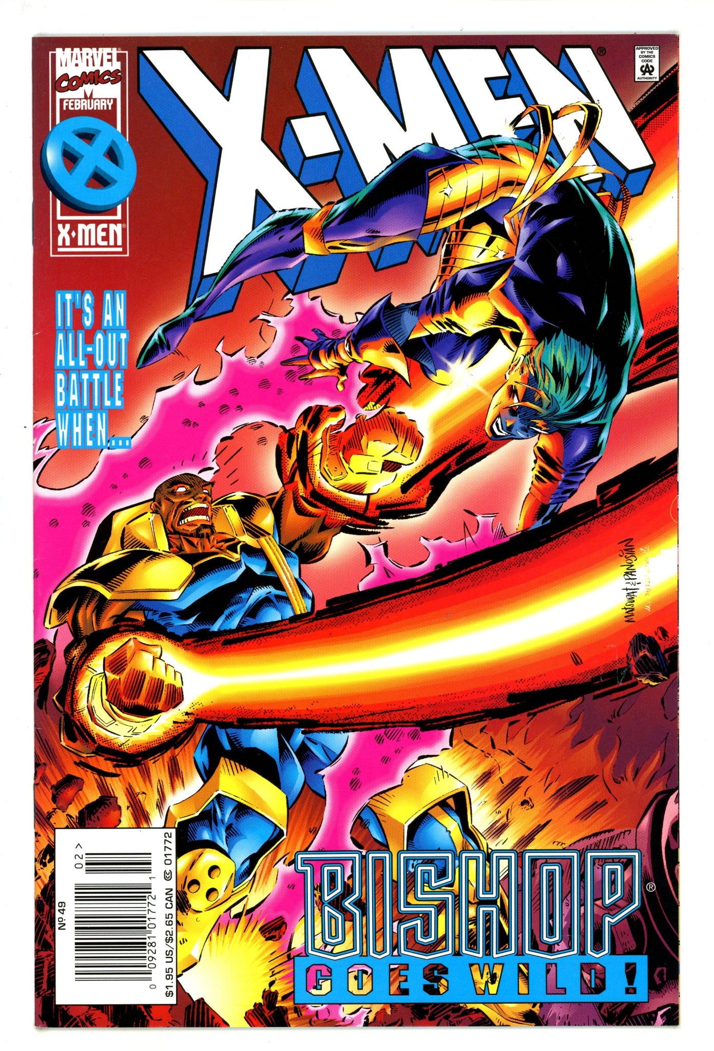 X-Men Vol 1 49 High Grade (1996) Newsstand 