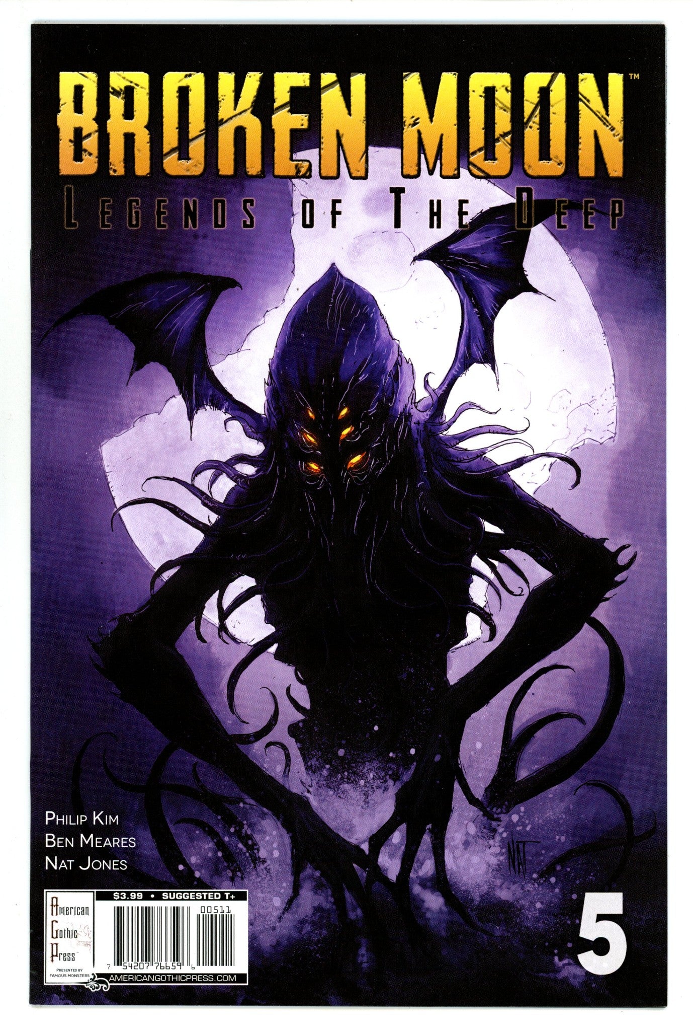 Broken Moon: Legends of the Deep 5 High Grade (2017) 