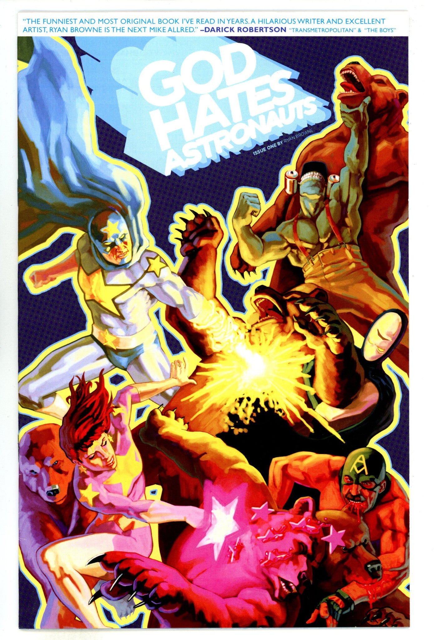 God Hates Astronauts 1 VF (8.0) (2011) 2nd Print 