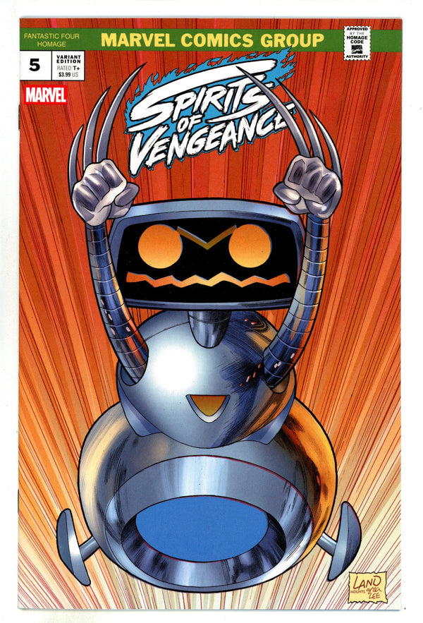 Spirits Of Vengeance 5 Land Homage Variant (2025)