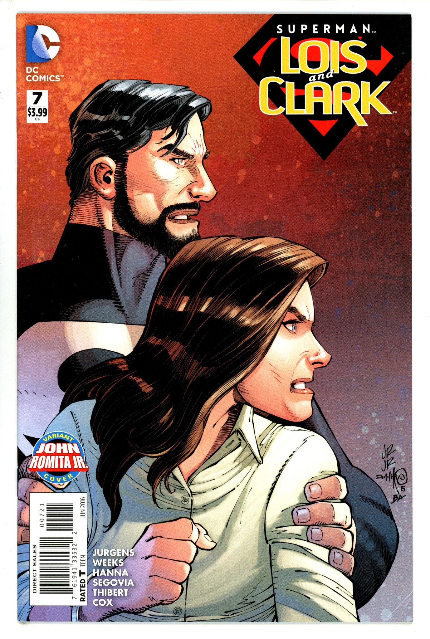 Superman: Lois & Clark 7 Jr Variant (2016)