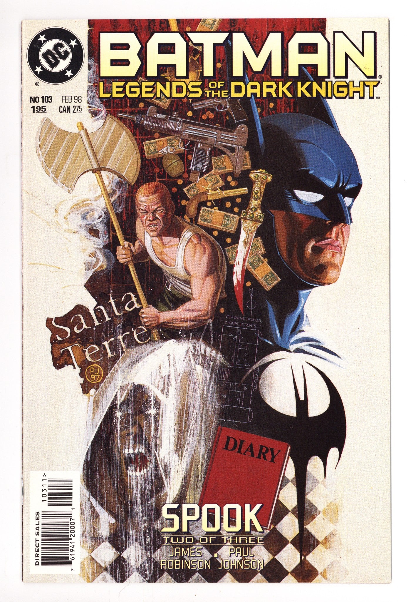 Batman: Legends of the Dark Knight 103 High Grade (1998) 