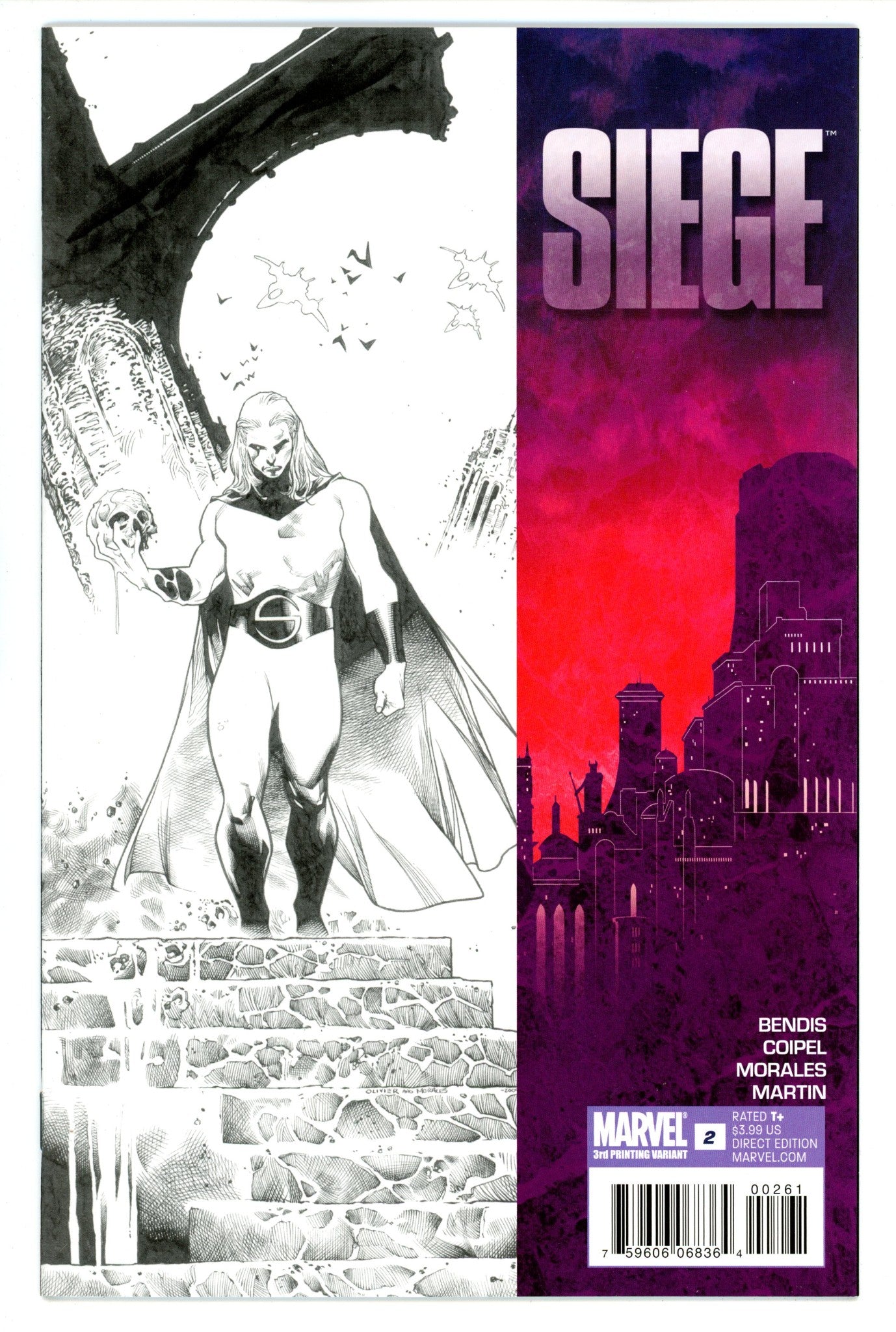 Siege Vol 1 2 VF/NM (9.0) (2010) 3rd Print 