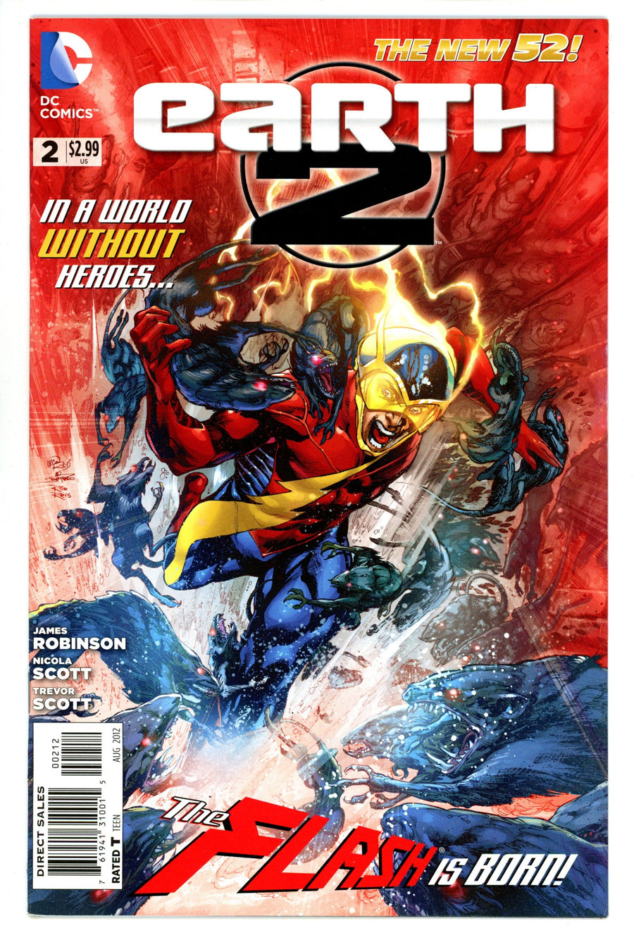 Earth 2 2 High Grade (2012) 2nd Print 