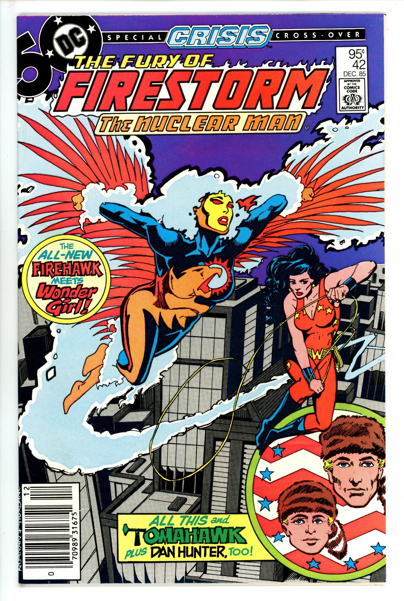 The Fury of Firestorm Vol 2 42 Canadian Variant NM- (1985)