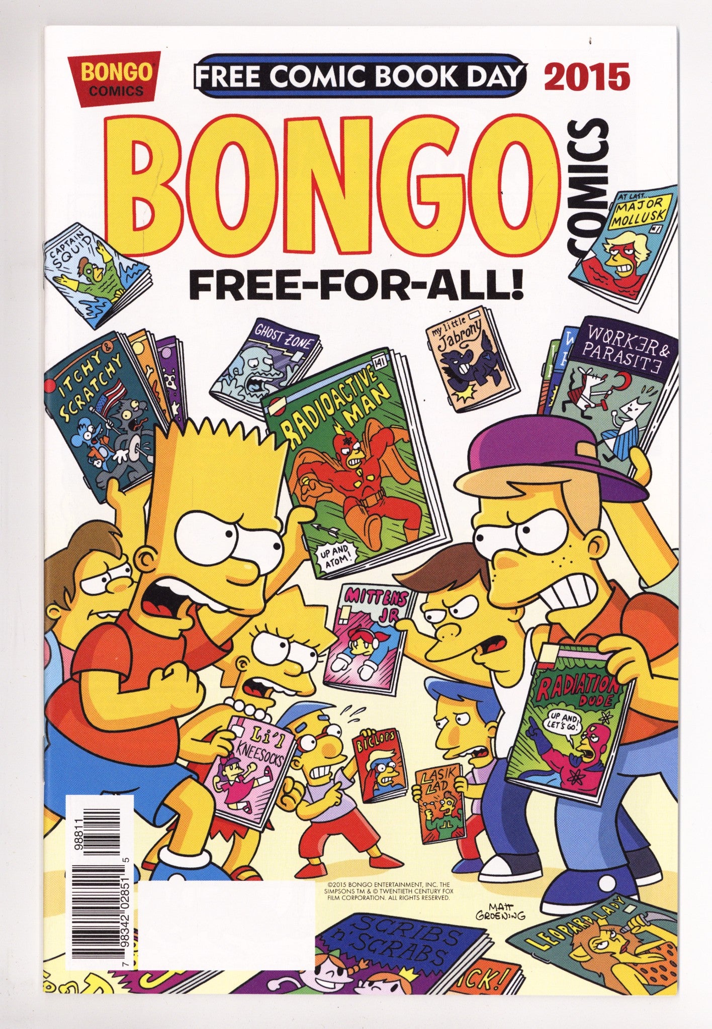 Bongo Comics Free-for-All! [2015] High Grade (2015) 