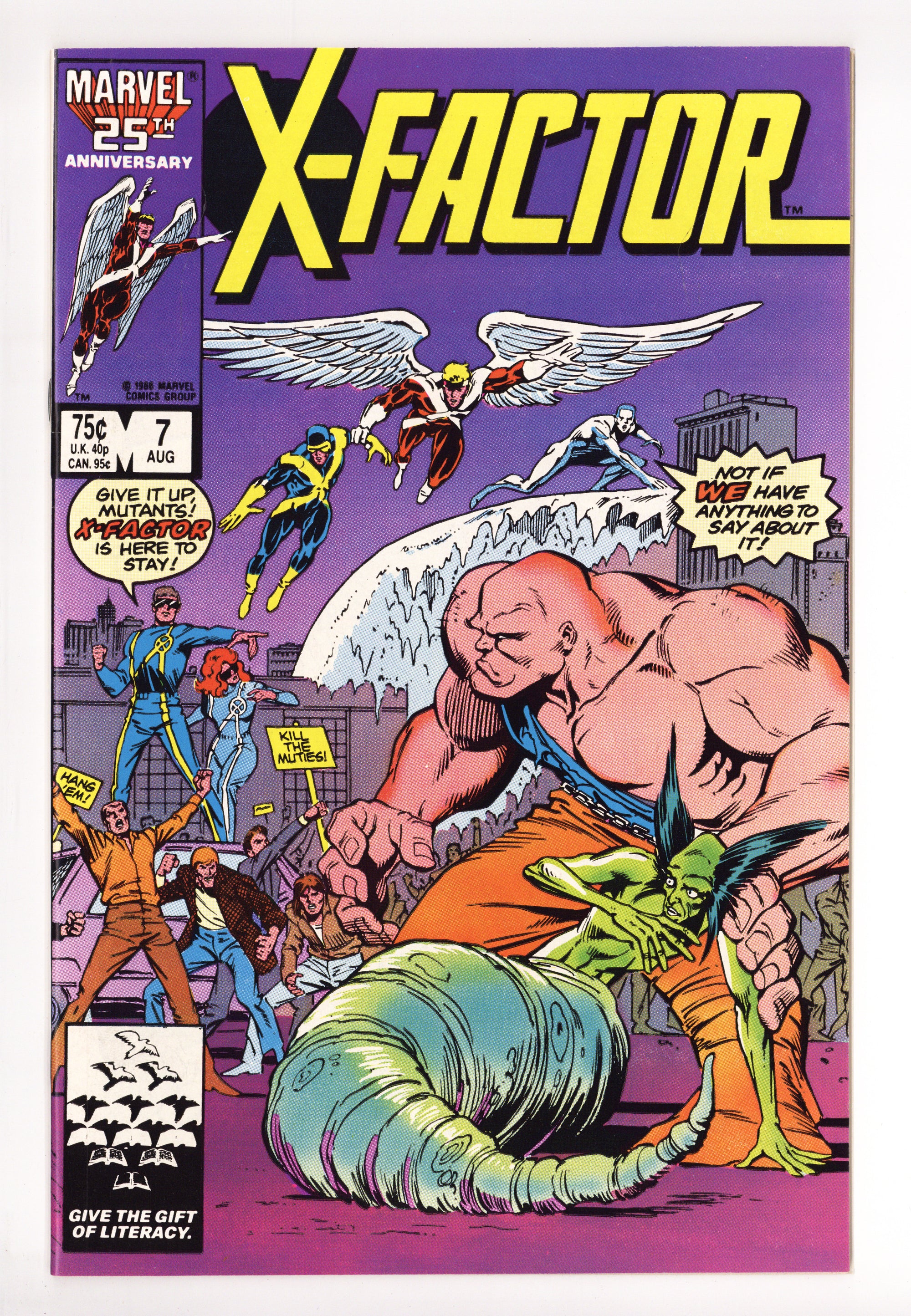 X-Factor Vol 1 7 High Grade (1986) 