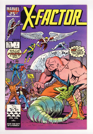 X-Factor Vol 1 7 High Grade (1986)