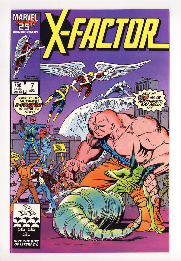 X-Factor Vol 1 7 High Grade (1986)