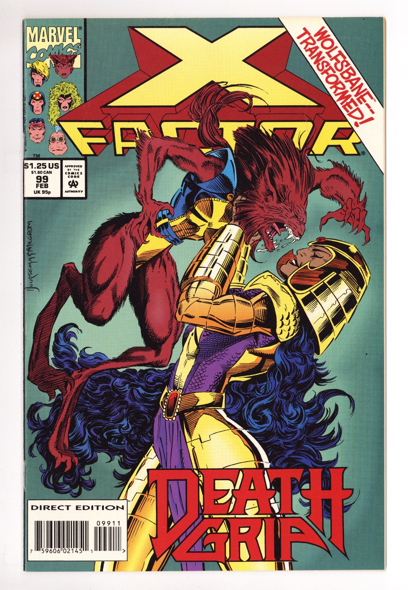 X-Factor Vol 1 99 High Grade (1994) 
