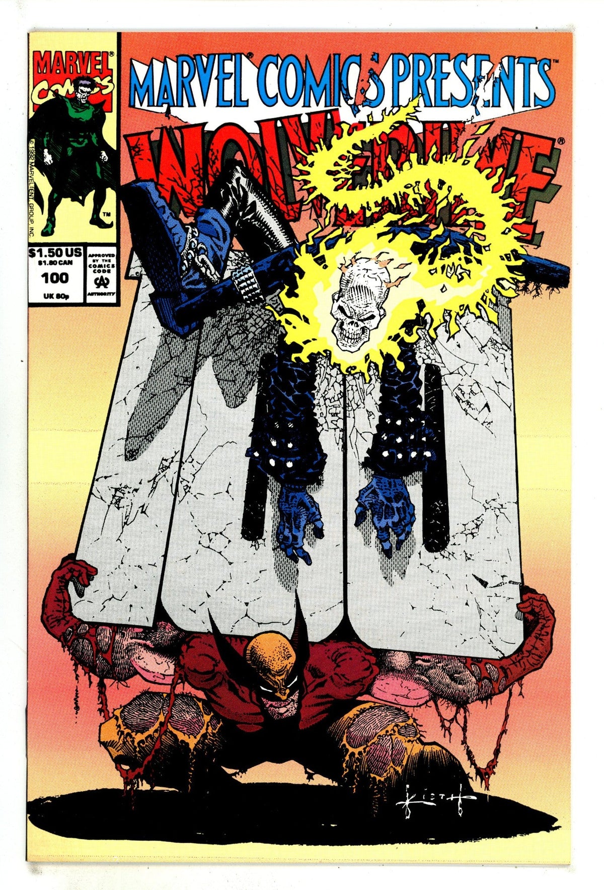 Marvel Comics Presents Vol 1 100  High Grade   (1992)