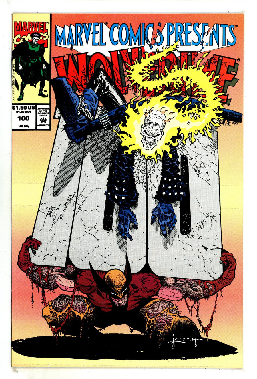 Marvel Comics Presents Vol 1 100  High Grade   (1992)