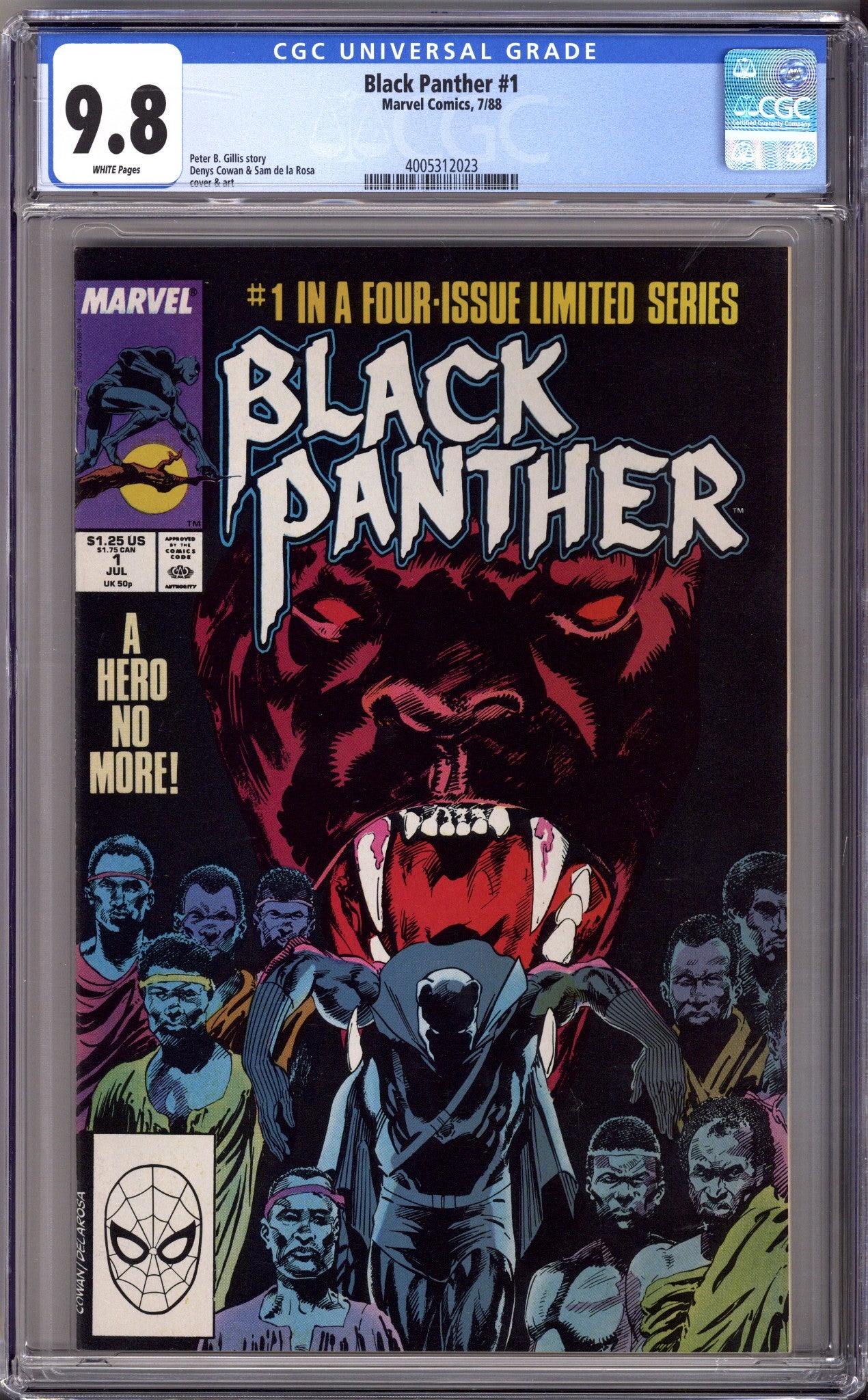 Black Panther Vol 2 1 CGC 9.8 (NM/M) (1988) 