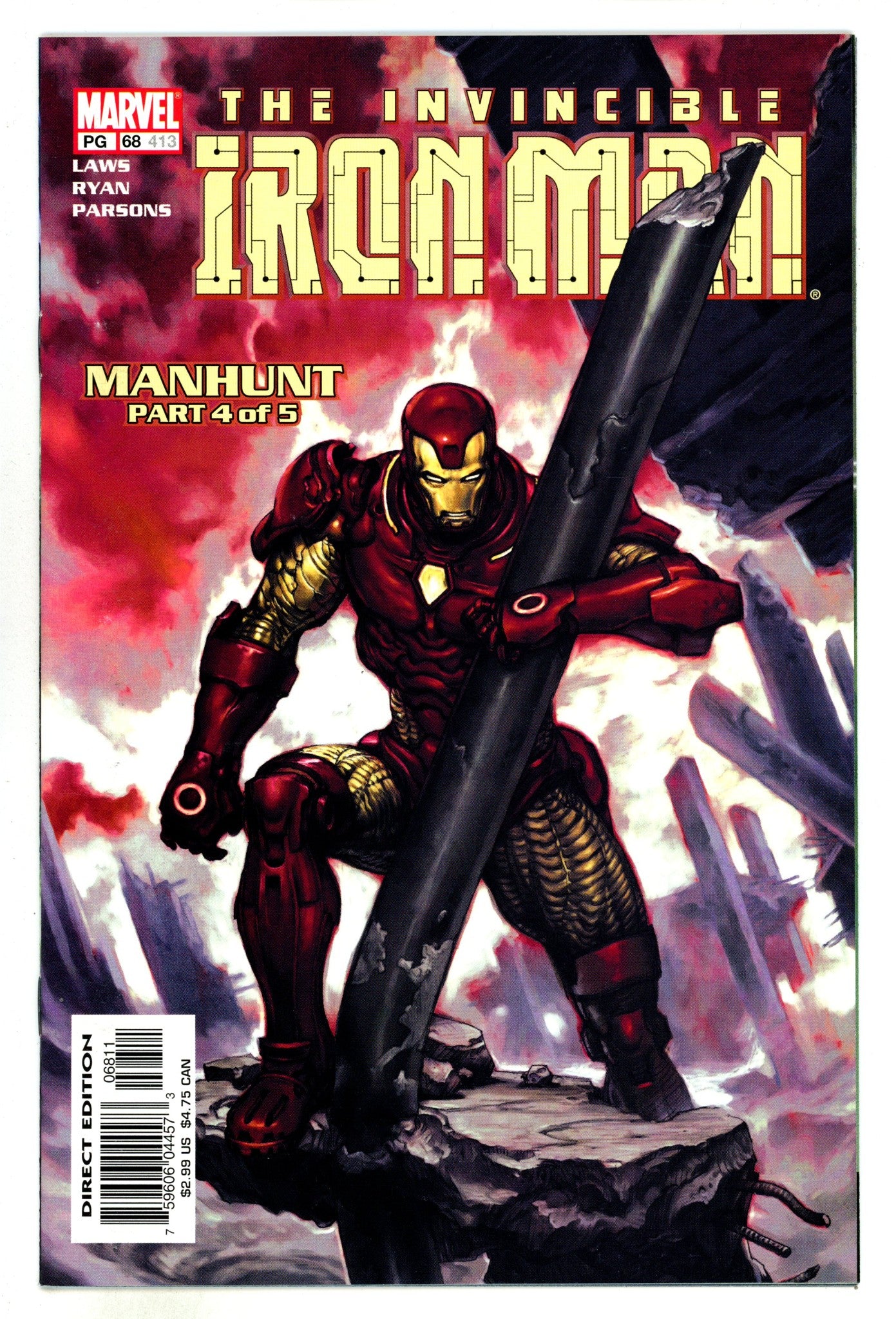 Iron Man Vol 3 68 (413) High Grade (2003) 