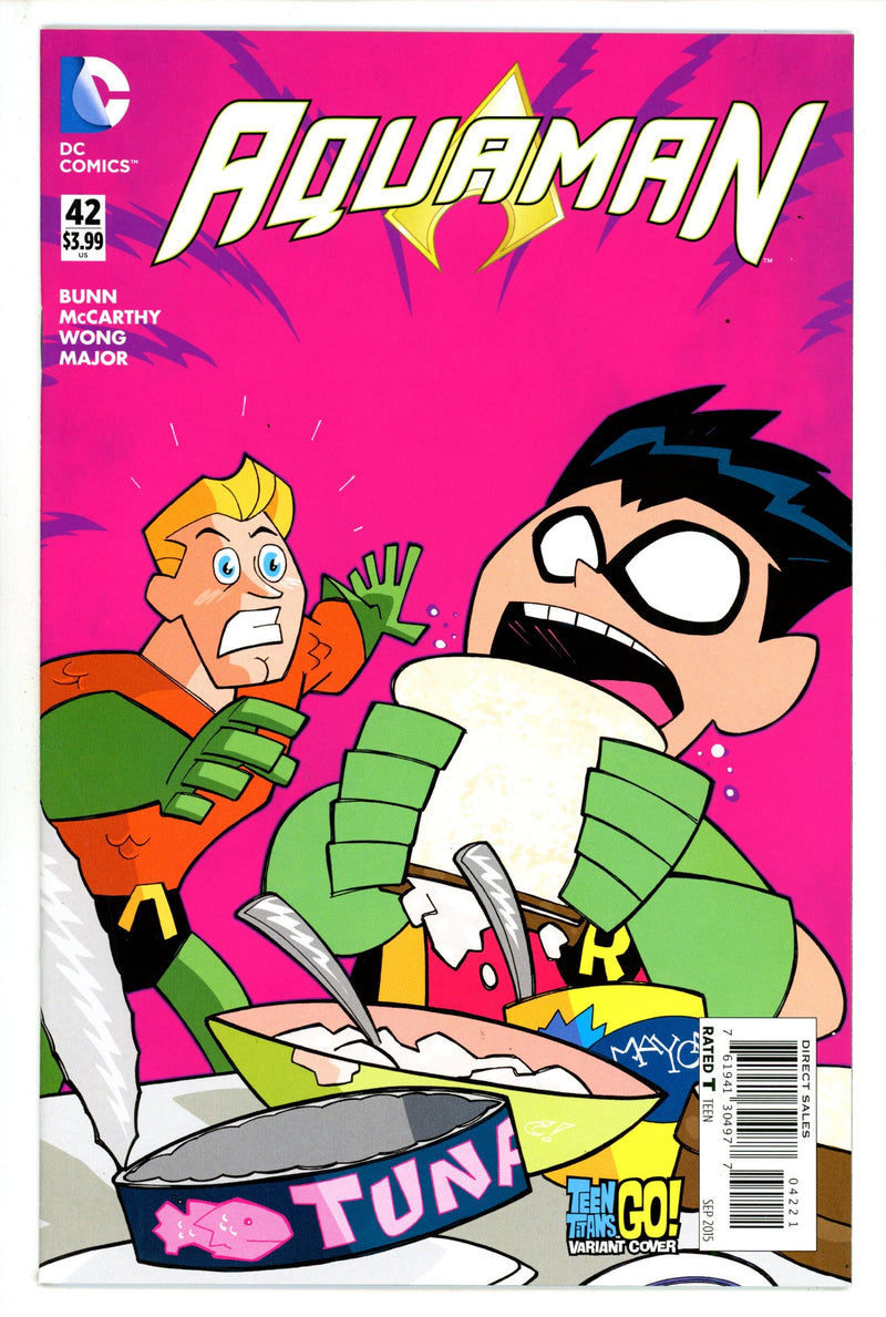 Aquaman Vol 7 42 High Grade (2015) Rousseau Variant 