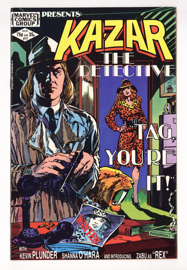 Ka-Zar the Savage Vol 3 17 High Grade (1982)