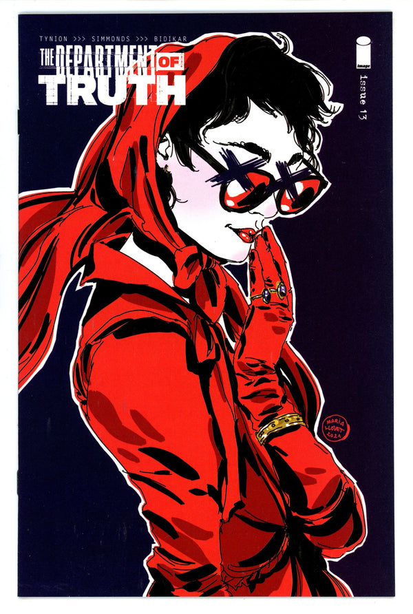 The Department of Truth 13 High Grade (2021) Llovet Variant